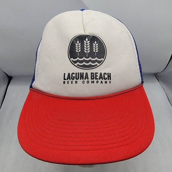 Laguna Beach Beer Company Trucker Hat Work Wear Casual Outdoors Adjustable